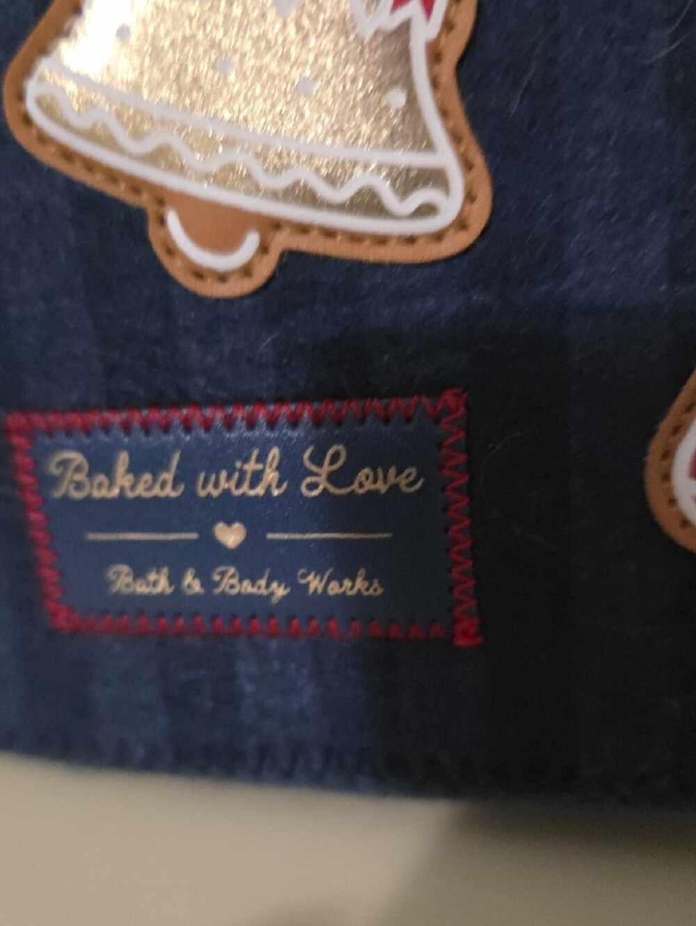 NWT Bath & Body Works Holiday Canvas Tote with Body and Hair Mist - Picture 5 of 9